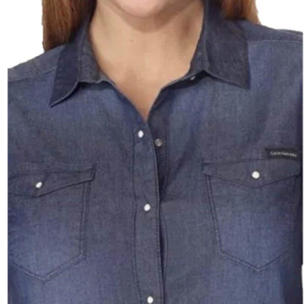 Calvin Klein Jeans Women's Women's Long Sleeve - Picture 7 of 8